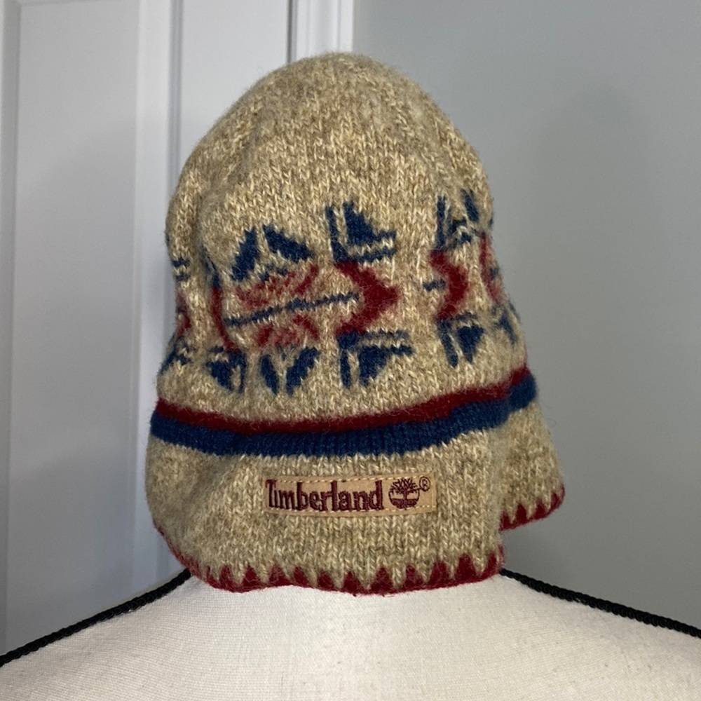 Kids Timberland Wool Winter Hat Beanie